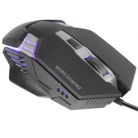 Mars Gaming MM024 Ratón Gaming 4000 DPI Negro Mars Gaming MM024 Ratón Gaming 4000 DPI Negro